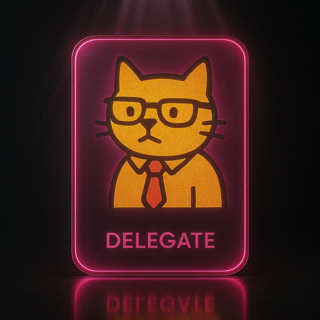 delegate cat